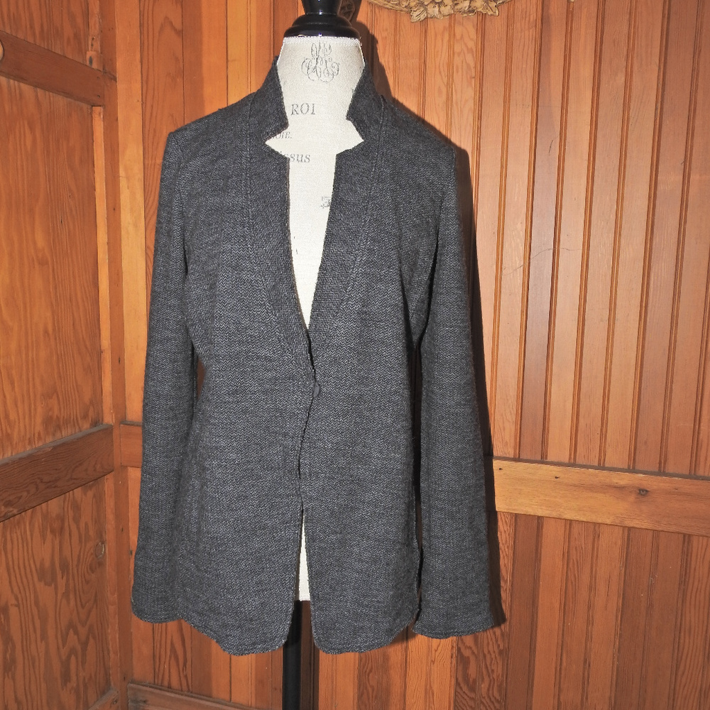 Eileen Fisher Charcoal Gray Sweater Small